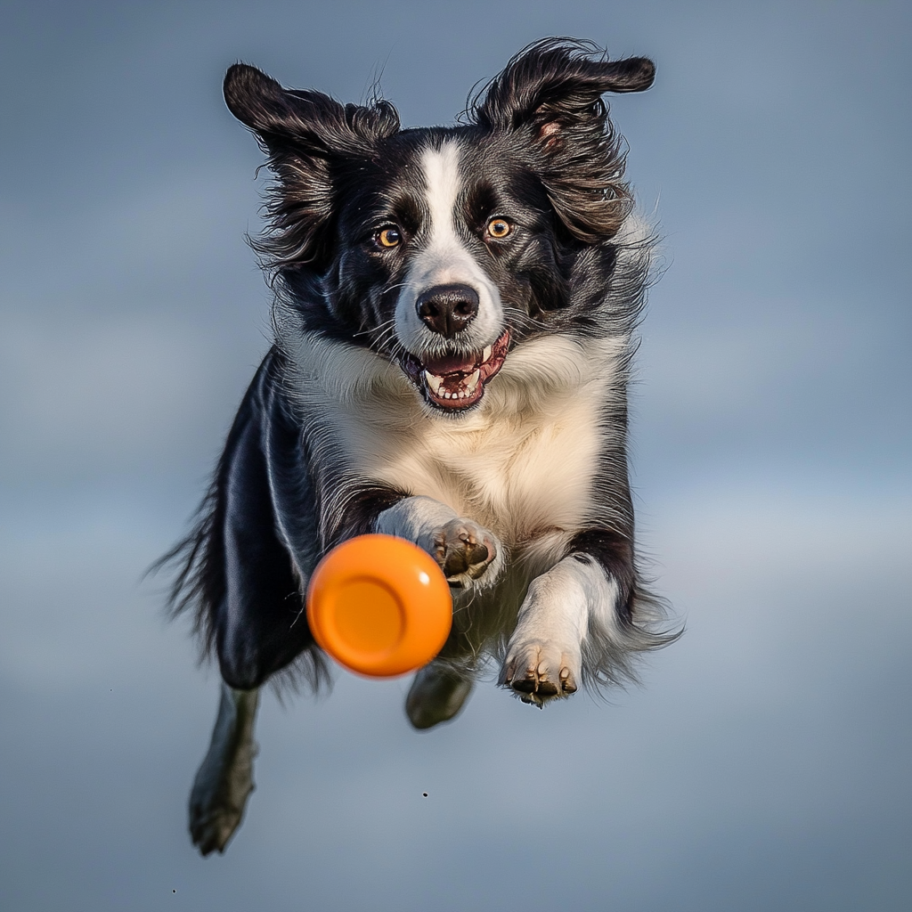 Galería Border Collie Practicando Agility