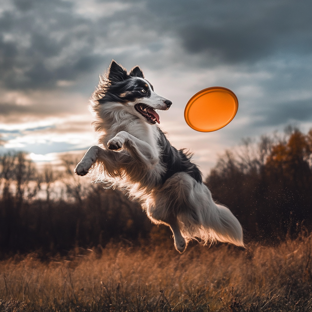 Galería Border Collie Practicando Agility