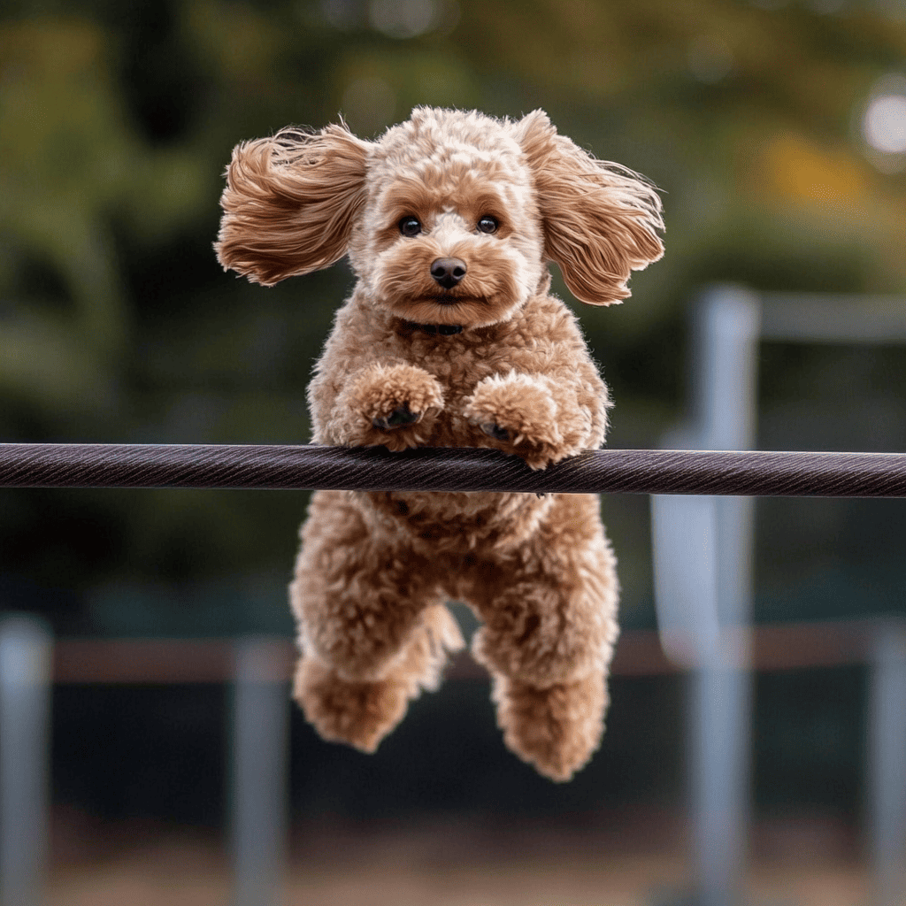 Galería de Caniches y Perros Pequeños en Acción