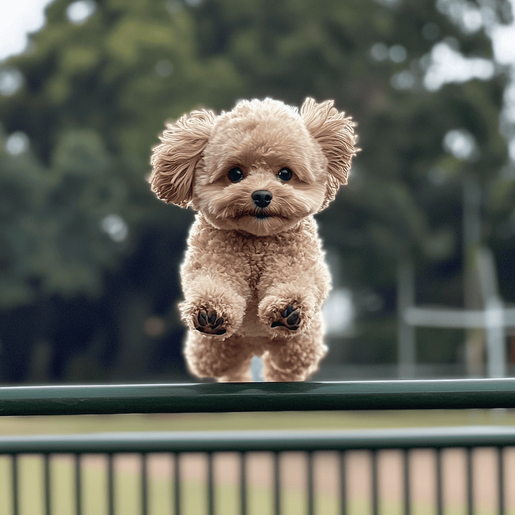 Galería de Caniches y Perros Pequeños en Acción