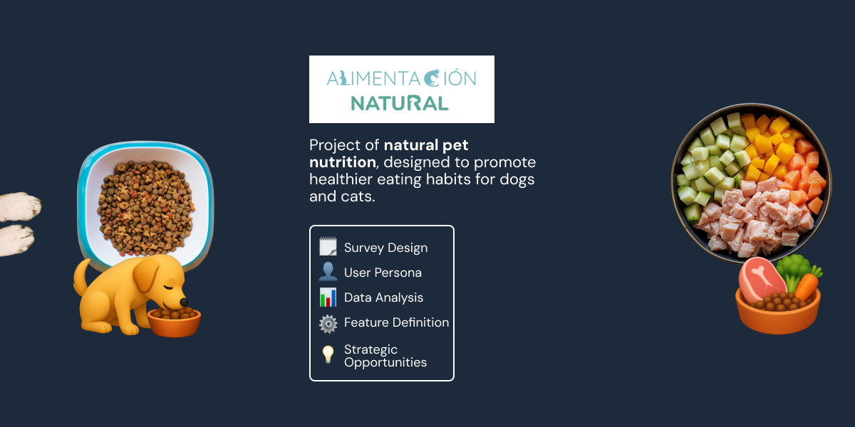 alimentación natural proyecto