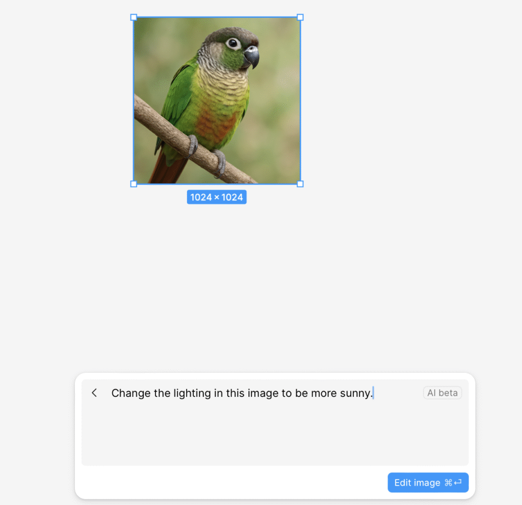 Funciones AI Beta de Figma para Imágenes Funciones AI Beta de Figma para Imágenes